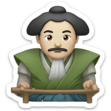 Écriture japonaise sticker