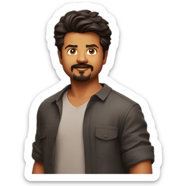 Thalapathy Vijay leo sticker