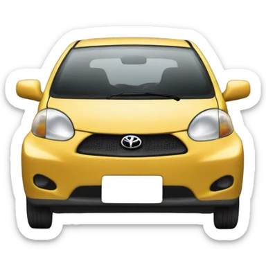 2005 Toyota Echo sticker