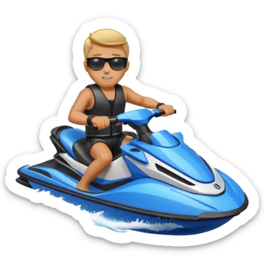 Bad boy on the JetSki sticker