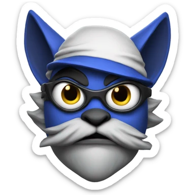 sly cooper but freaky sticker