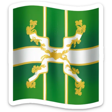 Northern Irish flag sticker