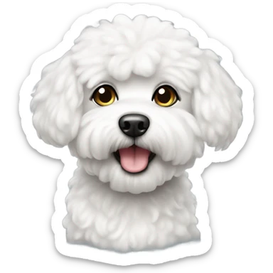 Bichon frisé emoji  sticker