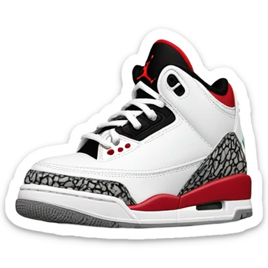 Jordan 3 sticker