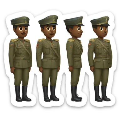 L'armée malienne qui gagne la guerre  sticker