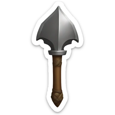 hanumans mace sticker