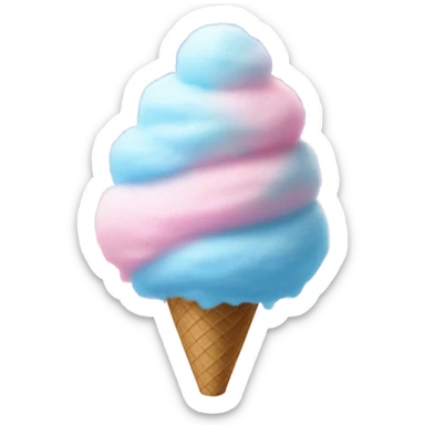 Cotton candy  sticker