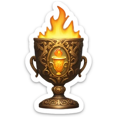 Goblet of fire sticker