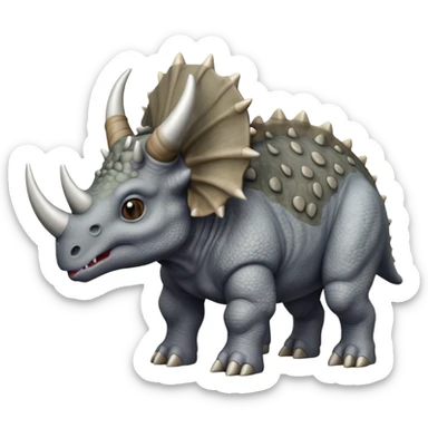 Triceratops  sticker