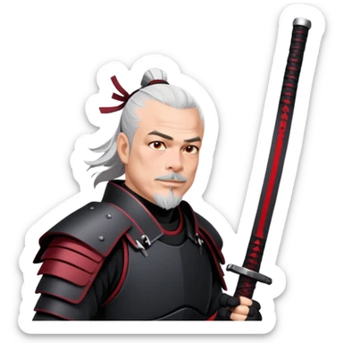 Shadow Samurai sticker