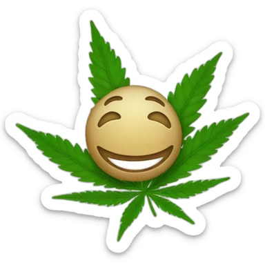 Marijuana sticker