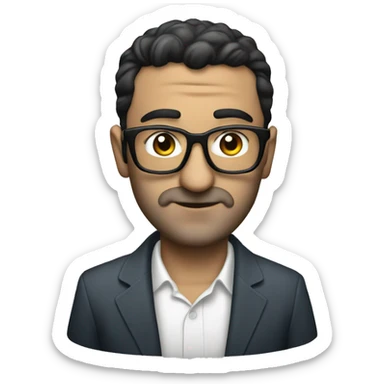 turkish Music producer with a Macbook  sticker