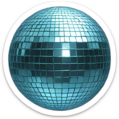 disco ball sticker