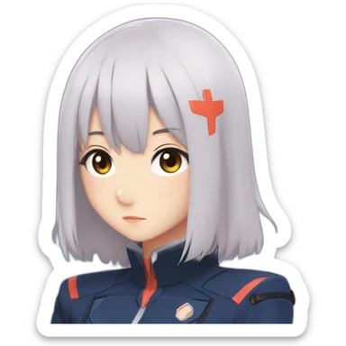 Darling in the Franxx sticker