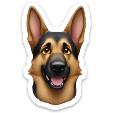 Bud light German shepherd sticker