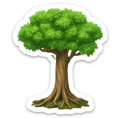 tree infused with CPU sticker