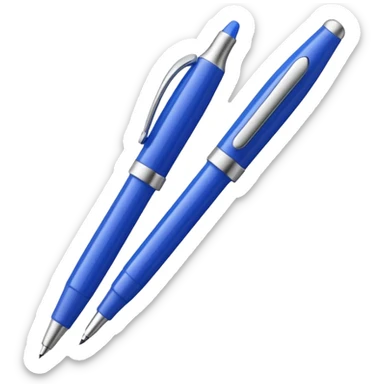 Ballpoint pen with click top

 sticker