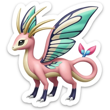 Meloetta-Palkia-Cresselia-Pokémon-Fakémon-creature sticker