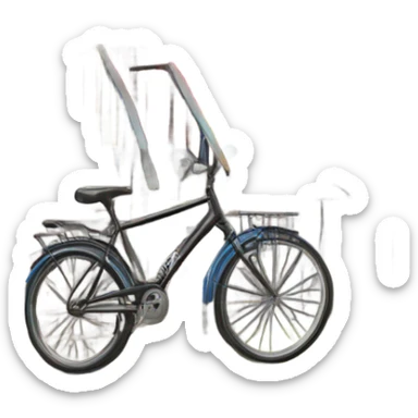 Ghetto house sticker