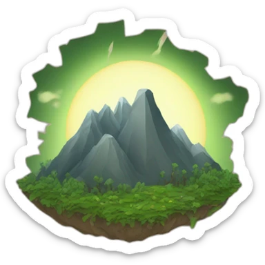 Ecological hearthquake  sticker