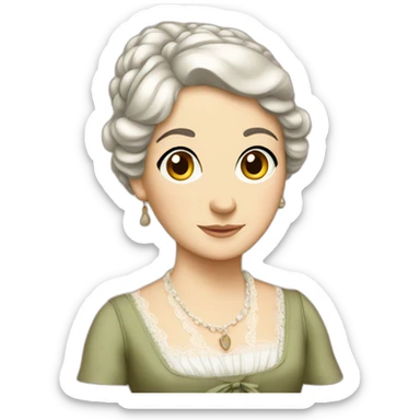 Jane Austen sticker
