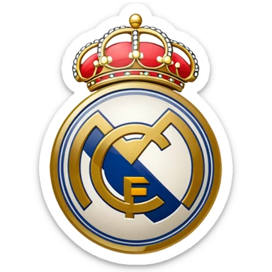 Un emoji Del Real madrid sticker