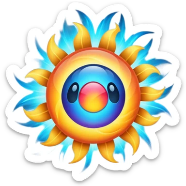 super nova sticker