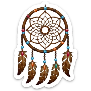 Dream catcher sticker