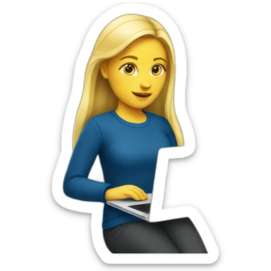 swedish-girl-with-laptop sticker