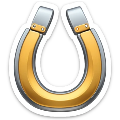 horseshoe  sticker