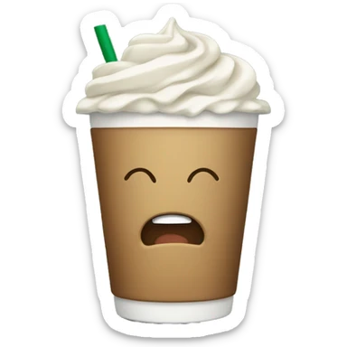 Vaso de Starbucks sticker