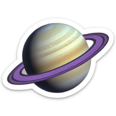 Saturn sticker