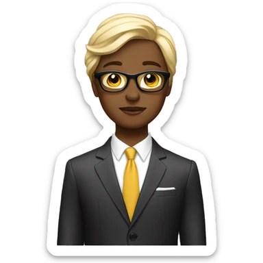 fashion with business sticker