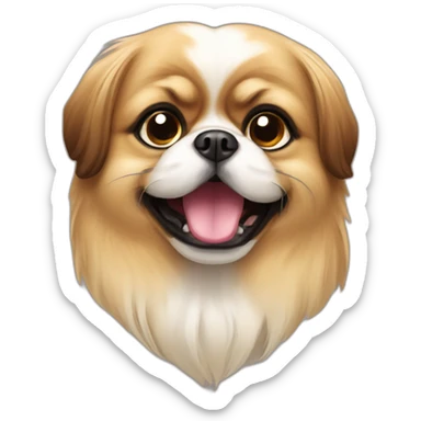Pekinese_dog sticker