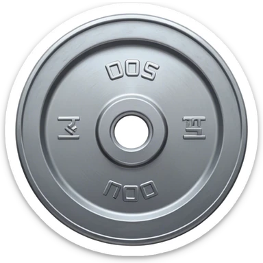 anterior deltoid weight-plate raise sticker