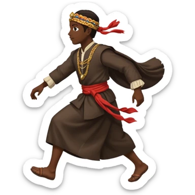 fleeing Iranians, in profile sticker