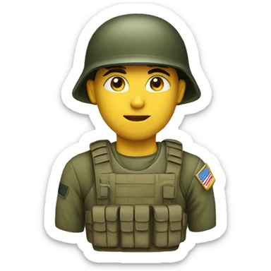 Soldier sticker