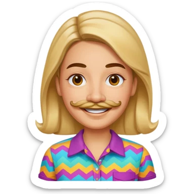 Crear un emoji de el cantante de cuarteto "La mona Jiménez" sticker