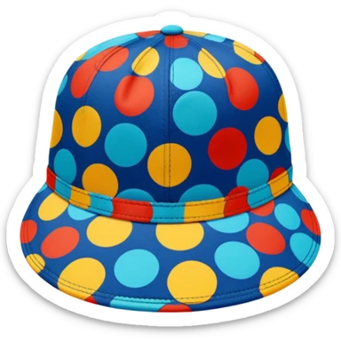print hat sticker