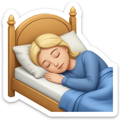 Dormir sticker