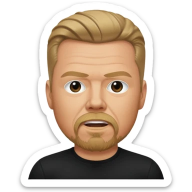 James Hetfield sticker