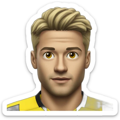 Borussia Dortmund  Player with Goal  sticker