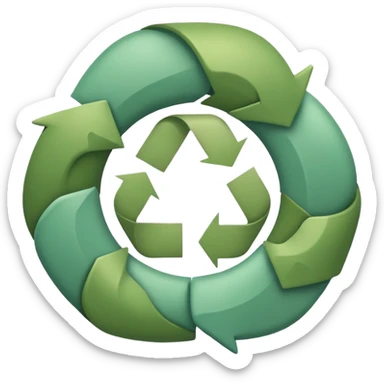 An emoji for mental wellness, calming, mystical for Reclaim.  Not a person, an object or symbol. something along the lines of recycle, reuse, RECLAIM sticker