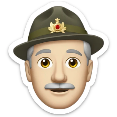 charles de gaulle sticker