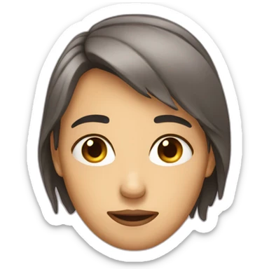 Triste heureuse sticker