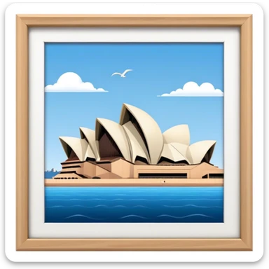 sydney opera house sticker