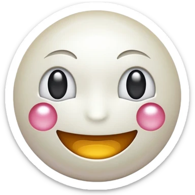 Hazme un emoji de perlas sticker