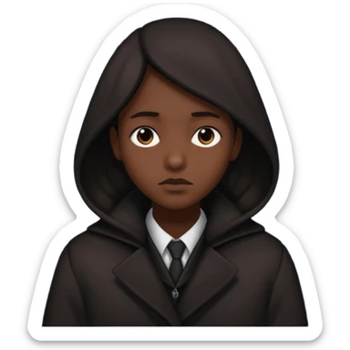 Lonely darck sticker