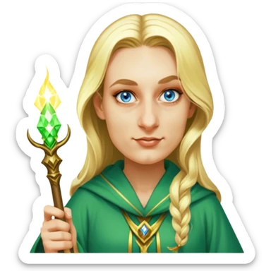 Verdant Wizard sticker