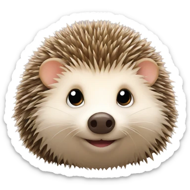 Hedgehog sticker